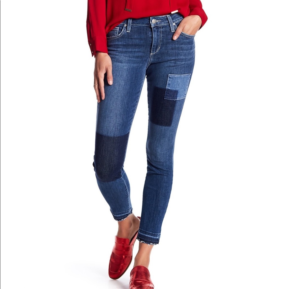 Joe’s Skinny Patch Ankle Jeans NWT